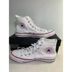.2065 Converse All Star High Top White-US 6.5 Mens, 8.5 Womens